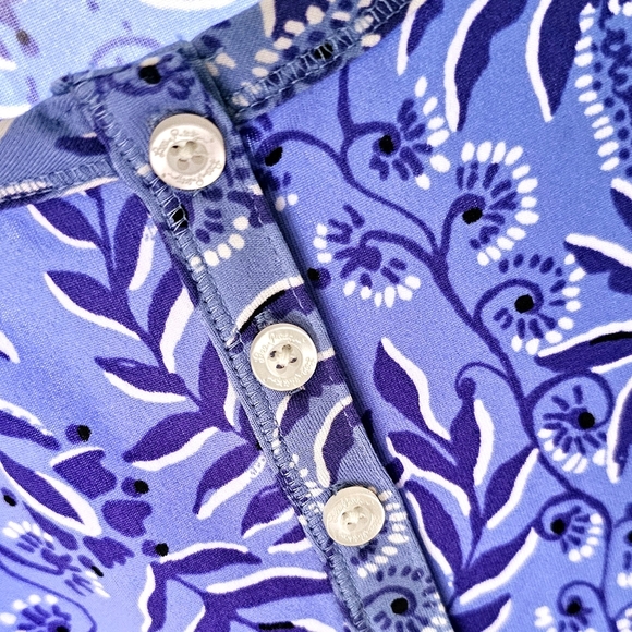 Lilly Pulitzer PJ Henley Top - Picture 7 of 11